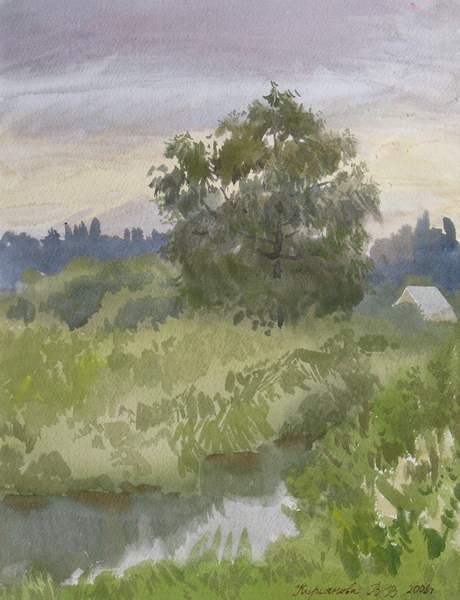 Victoria Kiryanova. Abramtsevo. Mist, 2008
