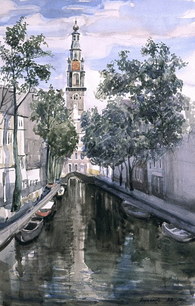 Victoria Kiryanova. Amsterdam, 2001