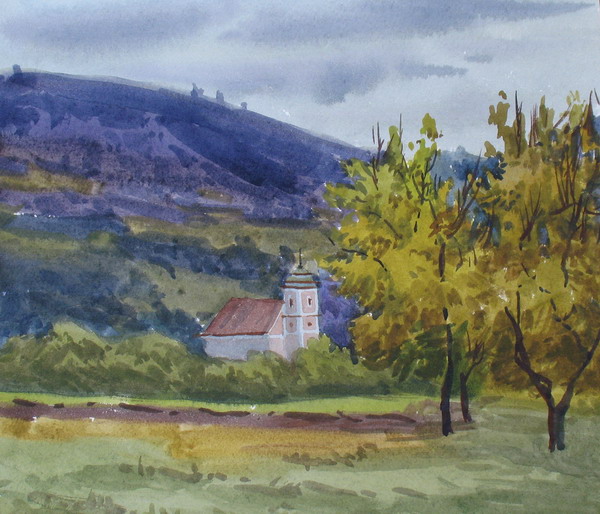 Victoria Kiryanova. Austria. Surroundings of Oberrann's castle, 2005