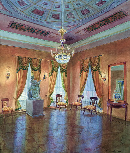 Victoria Kiryanova. Ball room of Khrushev's private residence, 2002