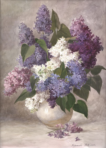 Victoria Kiryanova. Bouquet of lilac, 2007