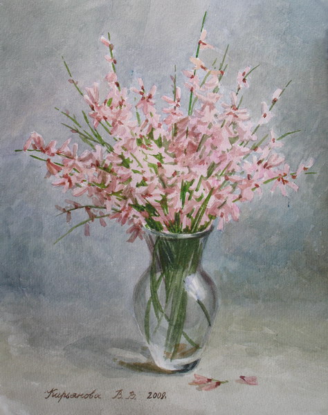 Victoria Kiryanova. Bunch of wild violets, 2008
