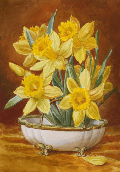 Victoria Kiryanova. Bunch of narcisus, 2011