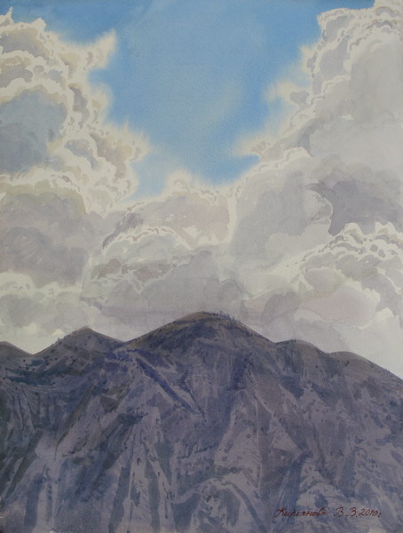 Victoria Kiryanova. Montenegro. Clouds over mountains, 2010