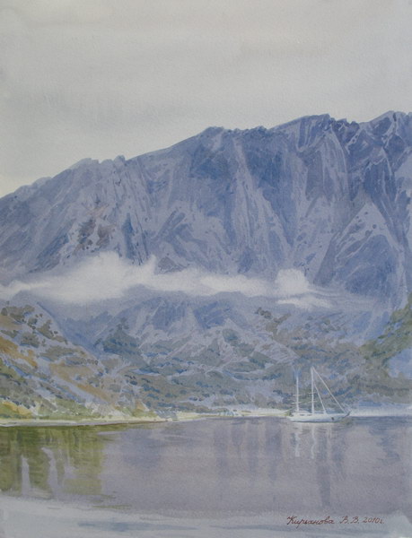 Victoria Kiryanova. Montenegro. Clouds in mountains, 2010