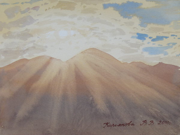 Victoria Kiryanova. Montenegro. Dawn in mountains, 2010