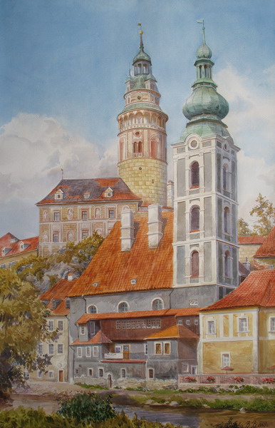 Victoria Kiryanova. Chech Krumlov, 2009