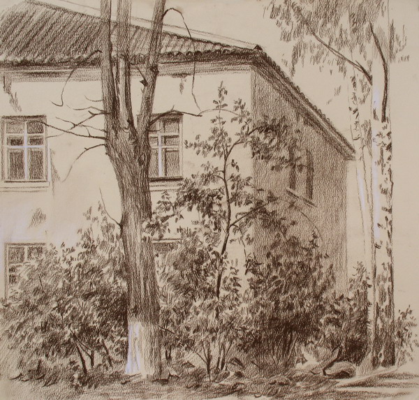 Victoria Kiryanova. Small house in Khotkovo, 2008