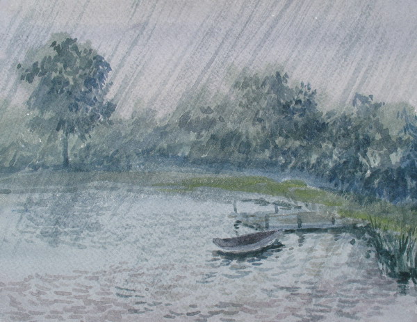 Victoria Kiryanova. Rainy day, 2002