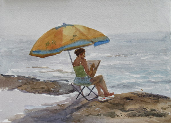 Victoria Kiryanova. Sketch, 2007