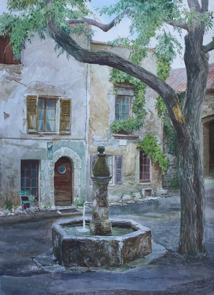 Victoria Kiryanova. Eze-village. Quiet place, 2012