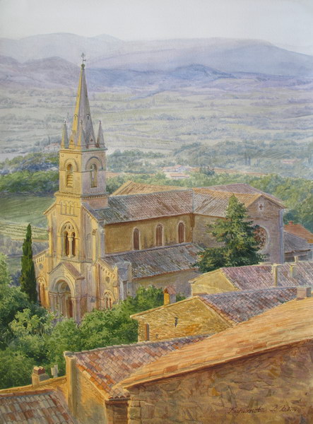 Victoria Kiryanova. France. Daybreak in Vaucluse, 2010