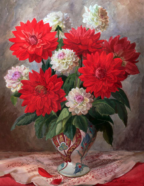 Victoria Kiryanova. Dahlias, 2006