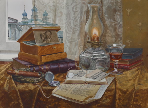 Victoria Kiryanova. Looking from the photos of familiar faces (in memory of my grandparents), 2017