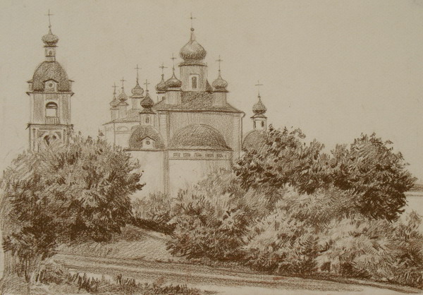 Victoria Kiryanova. Goritsky monastery in Pereslavl-Zalesskiy, 2007