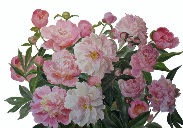 Victoria Kiryanova. June peonies, 2009