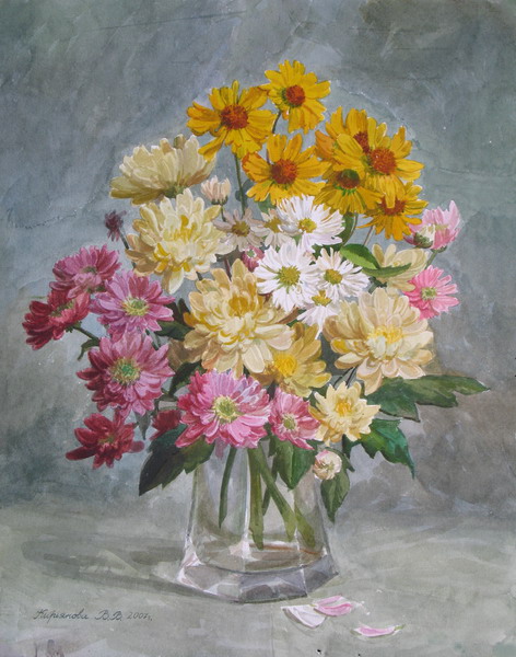 Victoria Kiryanova. Chrysanthemums, 2007