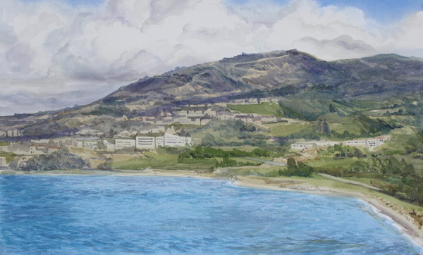 Victoria Kiryanova. Cyprus. View of Coral bay, 2011