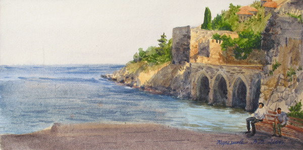 Victoria Kiryanova. Fortress in Alania, 2004