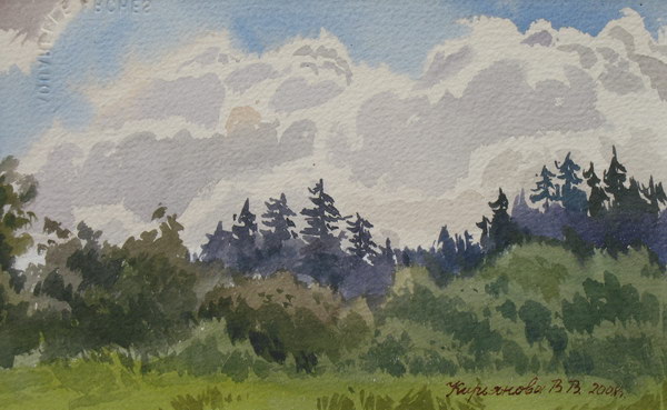 Victoria Kiryanova. Summer clouds, 2008