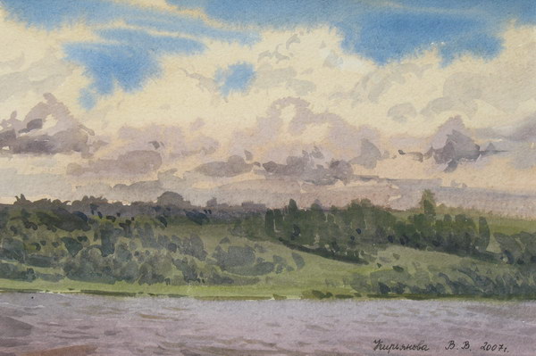 Victoria Kiryanova. Summer day on Volga, 2007