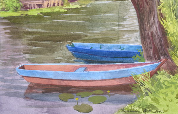 Victoria Kiryanova. Small boats, 2007