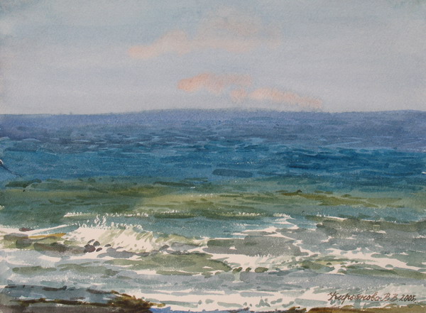 Victoria Kiryanova. Sea surf, 2005