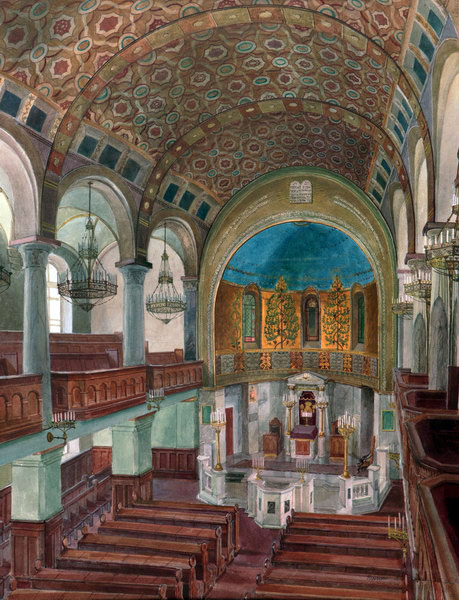 Victoria Kiryanova. Moscow's choral synagogue, 2005