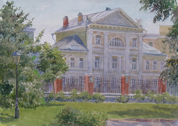 Victoria Kiryanova. Moscow. In Hermitage garden, 2010