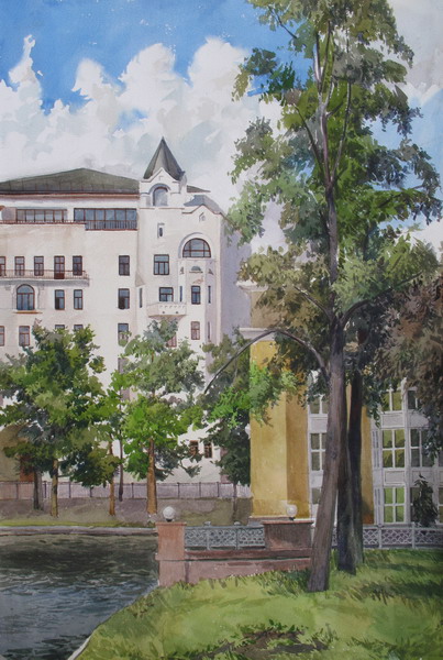 Victoria Kiryanova. On Patriarch ponds, 2005