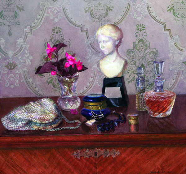 Victoria Kiryanova. On dressing table, 2002