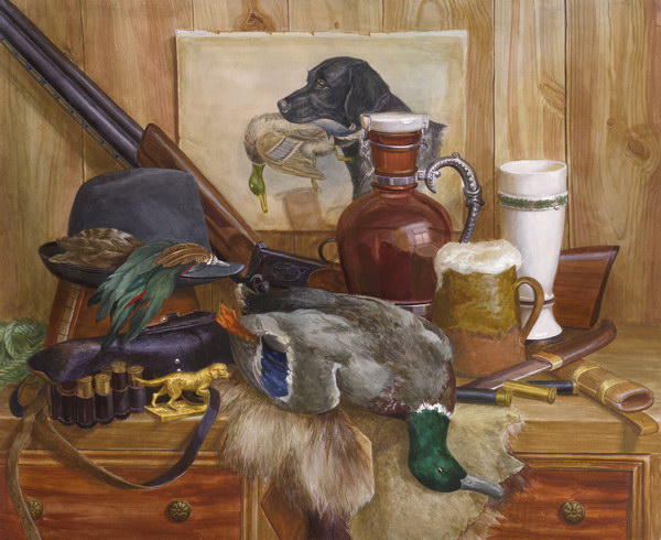 Victoria Kiryanova. Still life of hunter, 2011