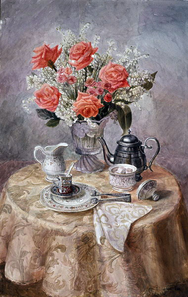 Victoria Kiryanova. Delicate roses, 2003