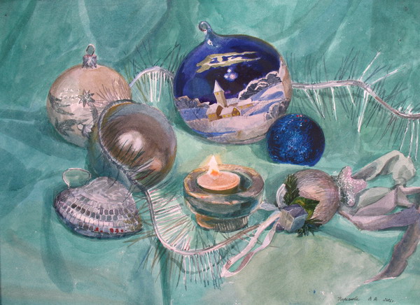 Victoria Kiryanova. Decorations of Christmas tree, 2006