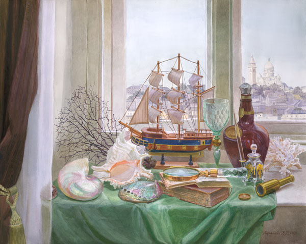Victoria Kiryanova. Window into Paris, 2009