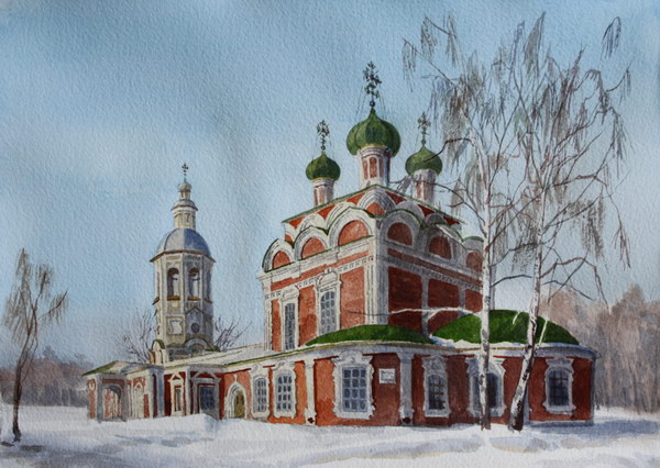 Victoria Kiryanova. Ostashkov. Trinity cathedral, 2011