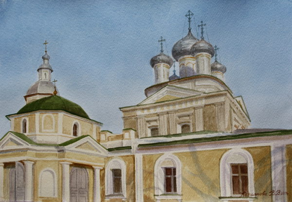 Victoria Kiryanova. Ostashkov. Resurrection cathedral, 2011