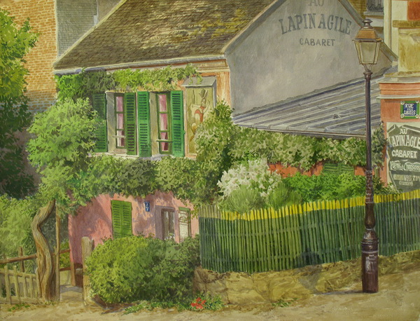 Victoria Kiryanova. Paris. Old Montmartr, 2010