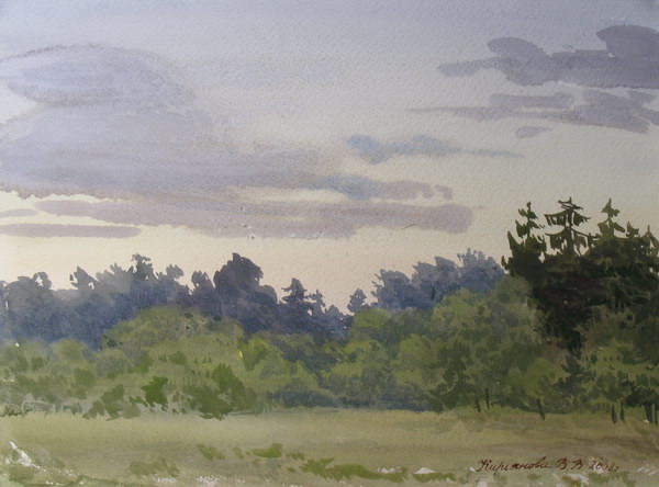 Victoria Kiryanova. Before dawn, 2008