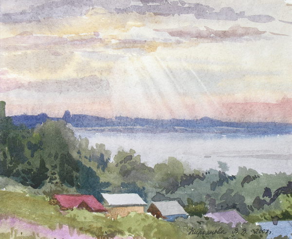 Victoria Kiryanova. Pereslavl-Zalesskiy. Sun-rays, 2007
