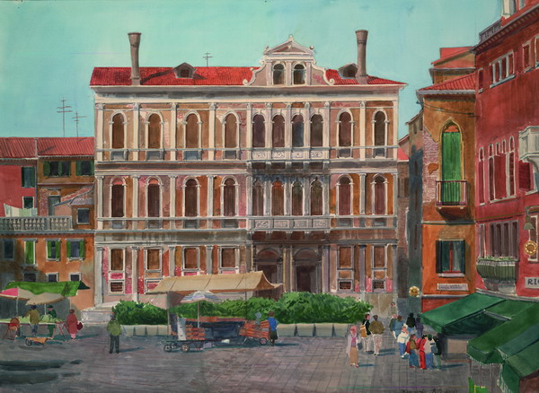 Victoria Kiryanova. Square in Venice, 2005