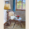 Austria. Parlour in Oberrann's castle, 2005
42.5x23 cm; ��� ������� ����� ������