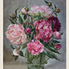 Bouquet de pivoines roses, 2017
43.5x33.5 cm; ��� ������� ����� ������