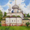 Theodorov monastery in Pereslavl-Zalesskiy, 2007
31.5x49 cm; ��� ������� ����� ������