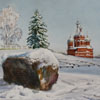 Origin of Volga. View of Transfiguration cathedral, 2011
21.5x42 cm; ������� �� ���������