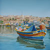 Maltese boats, 2016
45.5x62 cm; ��� ������� ����� ������