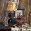 Still life with antique lamp, 2003
113.2x95 cm; ������� �� ���������