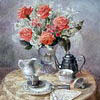 Delicate roses, 2003
94.5x61.5 cm; ������� �� ���������