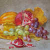 Autumn still life with pomegranate, 2007