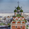 Ostashkov. View from Trinity monastery.s bell tower, 2011
20x30 cm; ������� �� ���������